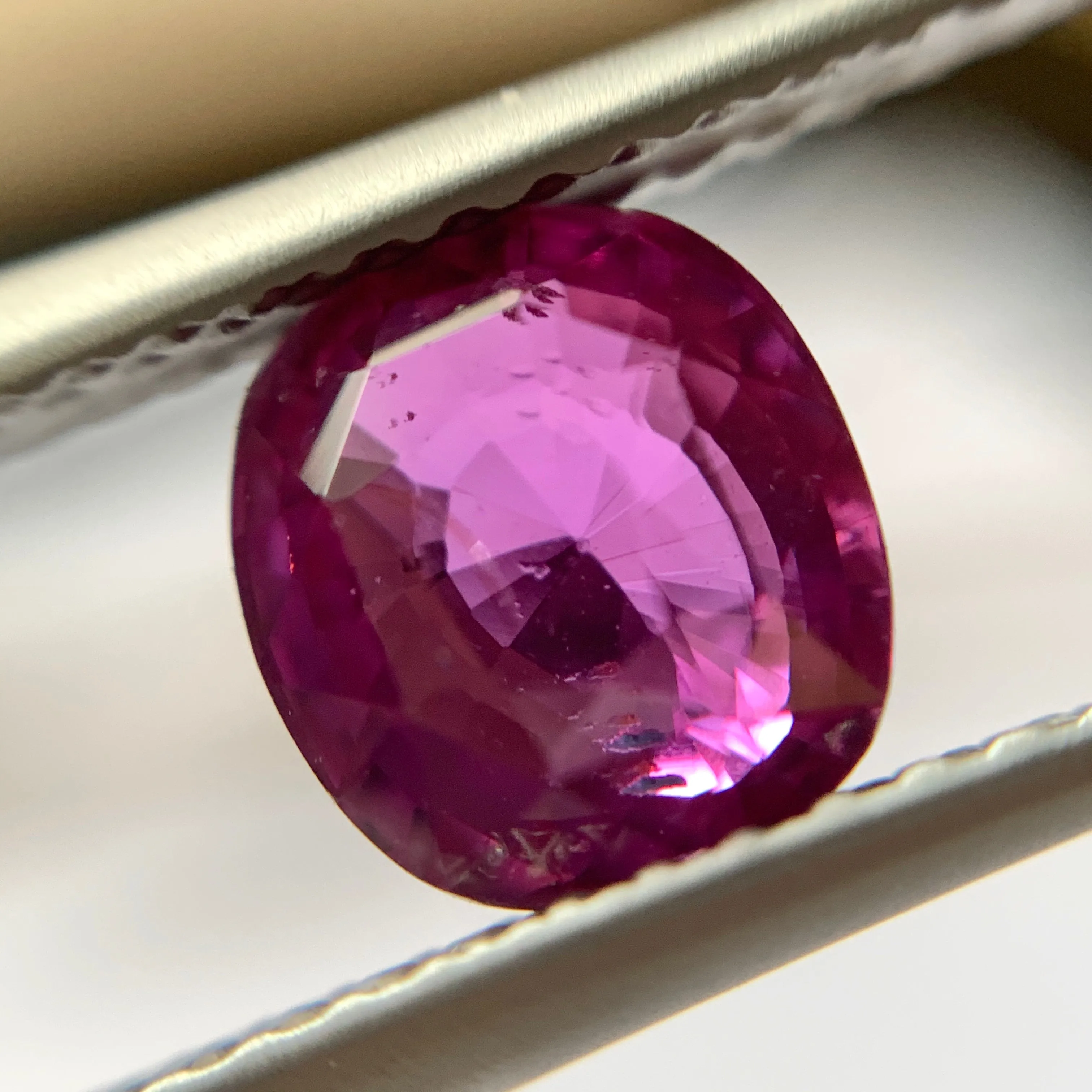 1.50ct Cushion Natural Pink Sapphire No.12006