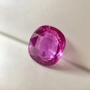 1.50ct Cushion Natural Pink Sapphire No.12006