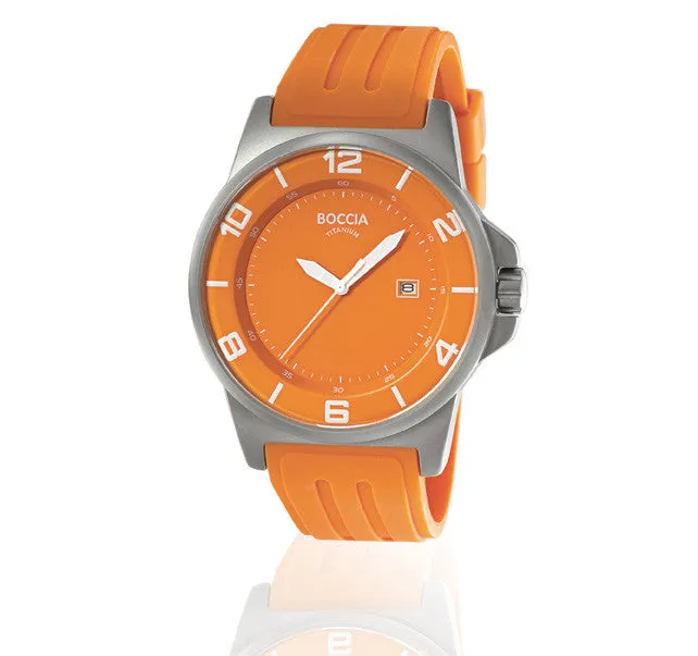 3535-44 Mens Boccia id. Titanium Watch