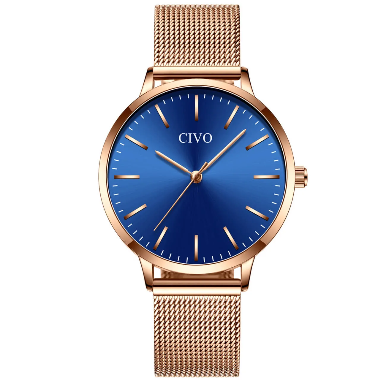 8060C | Quartz Women Watch | Mesh Band