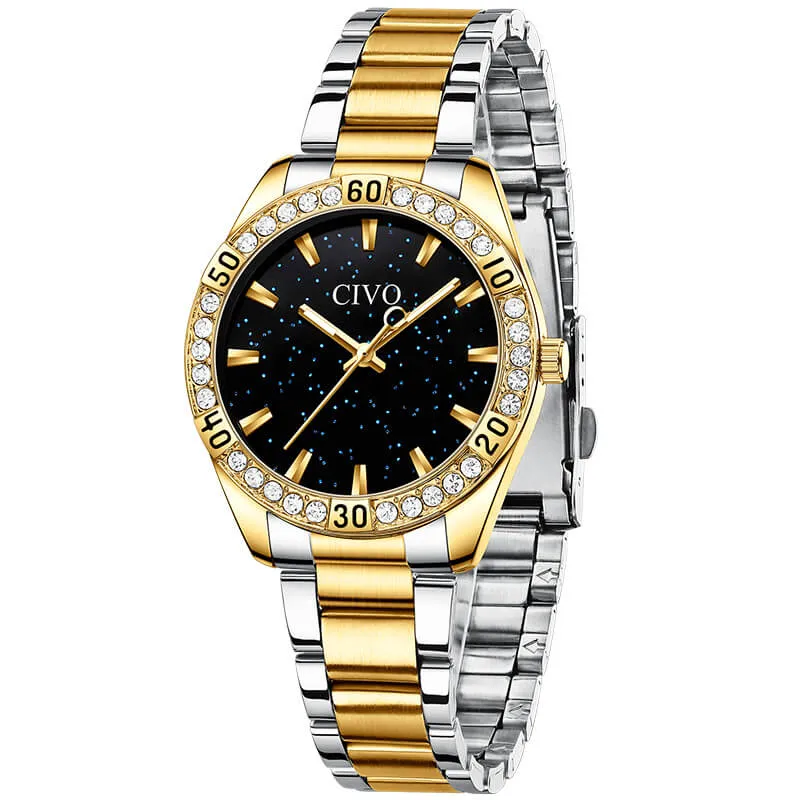 8118C | Quartz Women Watch | Stainless steel Band