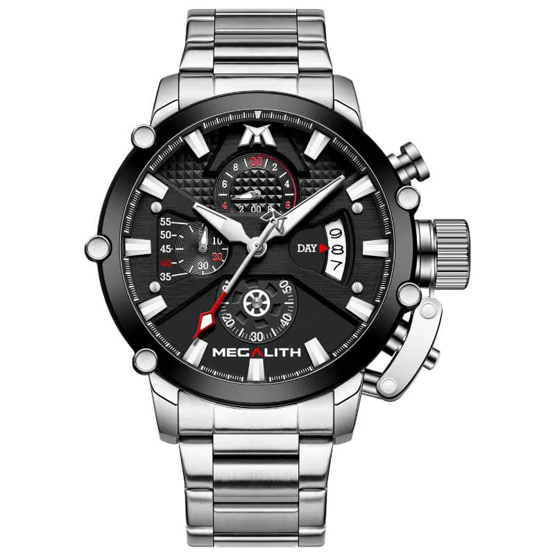 8219M | Quartz Men Watch | Stainless Steel Band