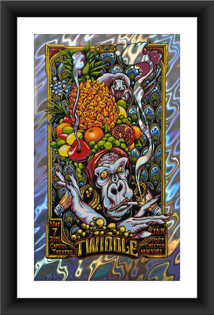 AJ Masthay "Twiddle - Capitol Theatre" Lava Foil