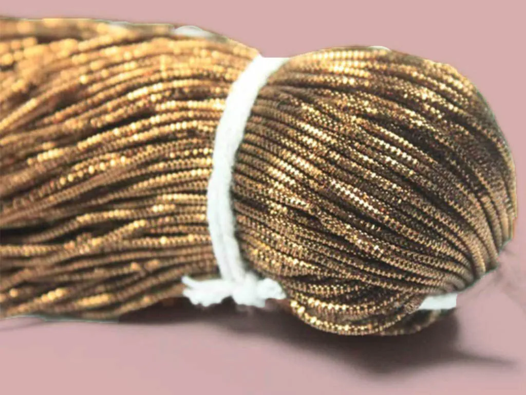 Antique Golden Nakshi / Bullion Wire