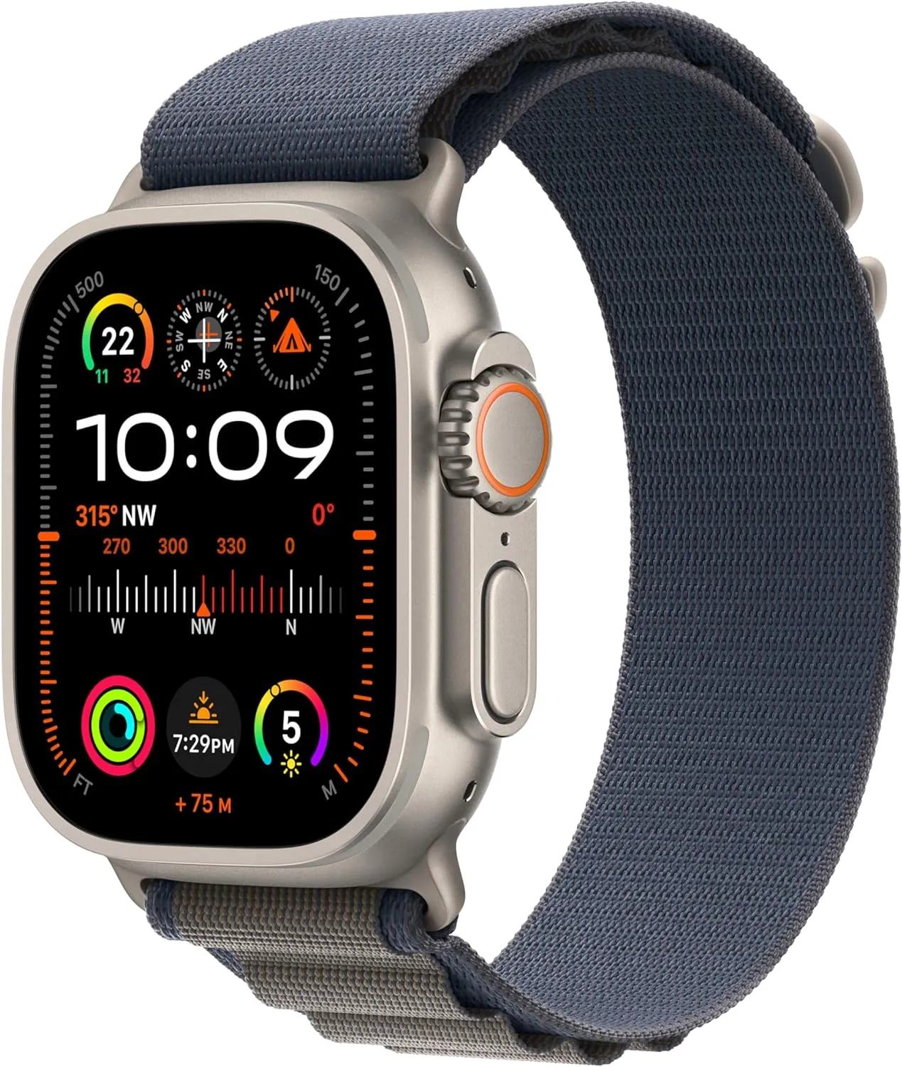 Apple Watch Ultra 2 GPS   Cellular 49mm Titanium Case with Alpine Loop