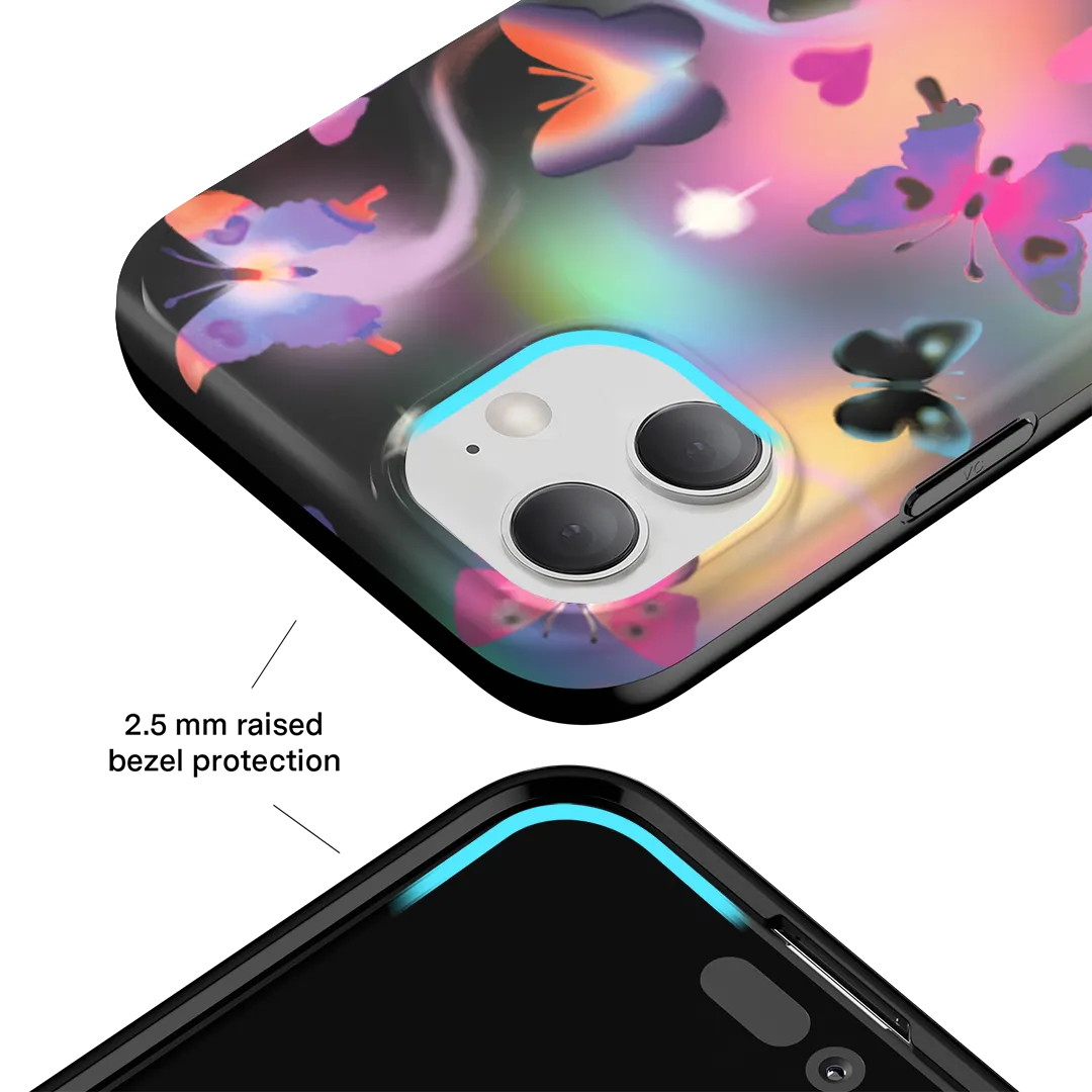 Aurora Butterfly iPhone Case