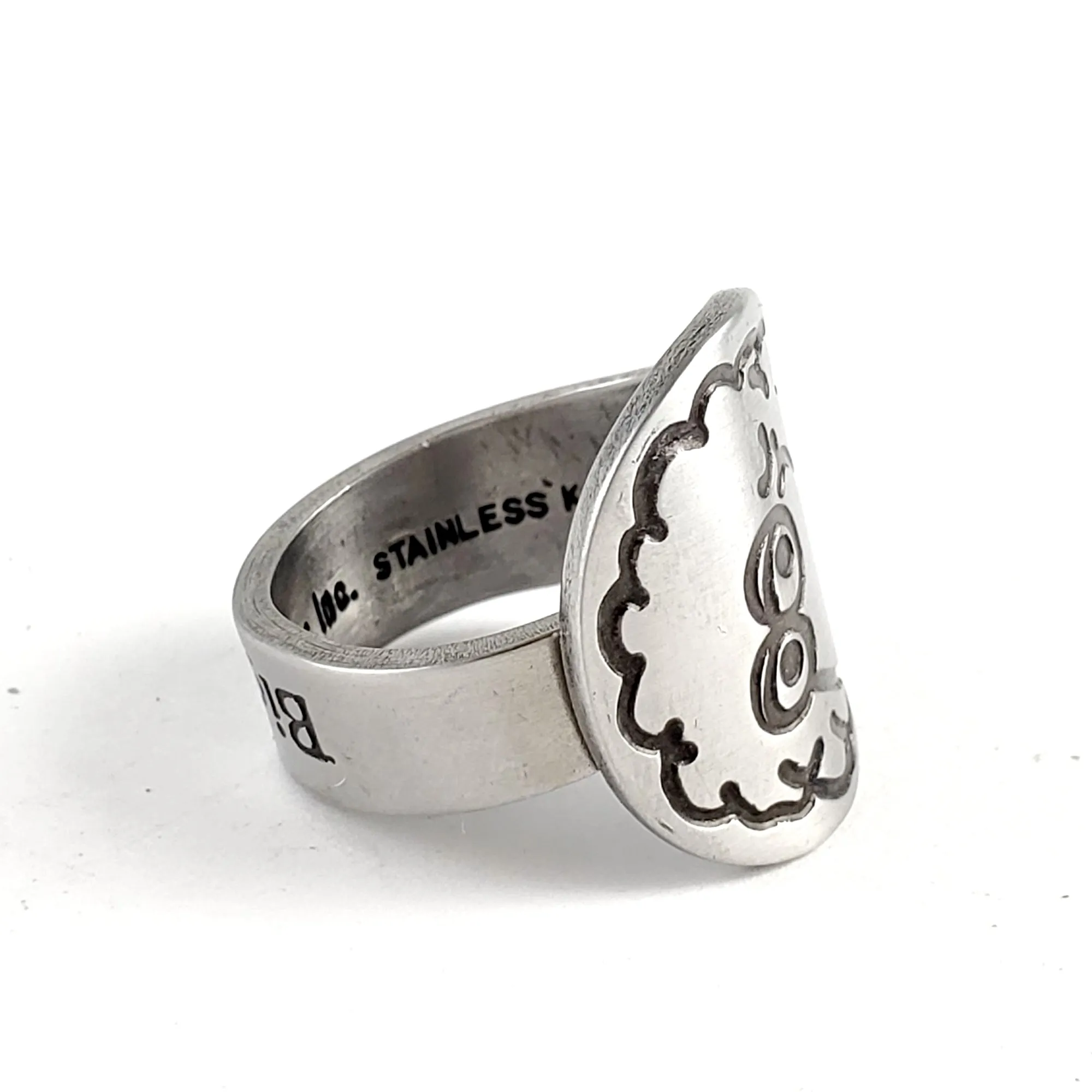 Big Bird Stainless Steel Spoon Ring