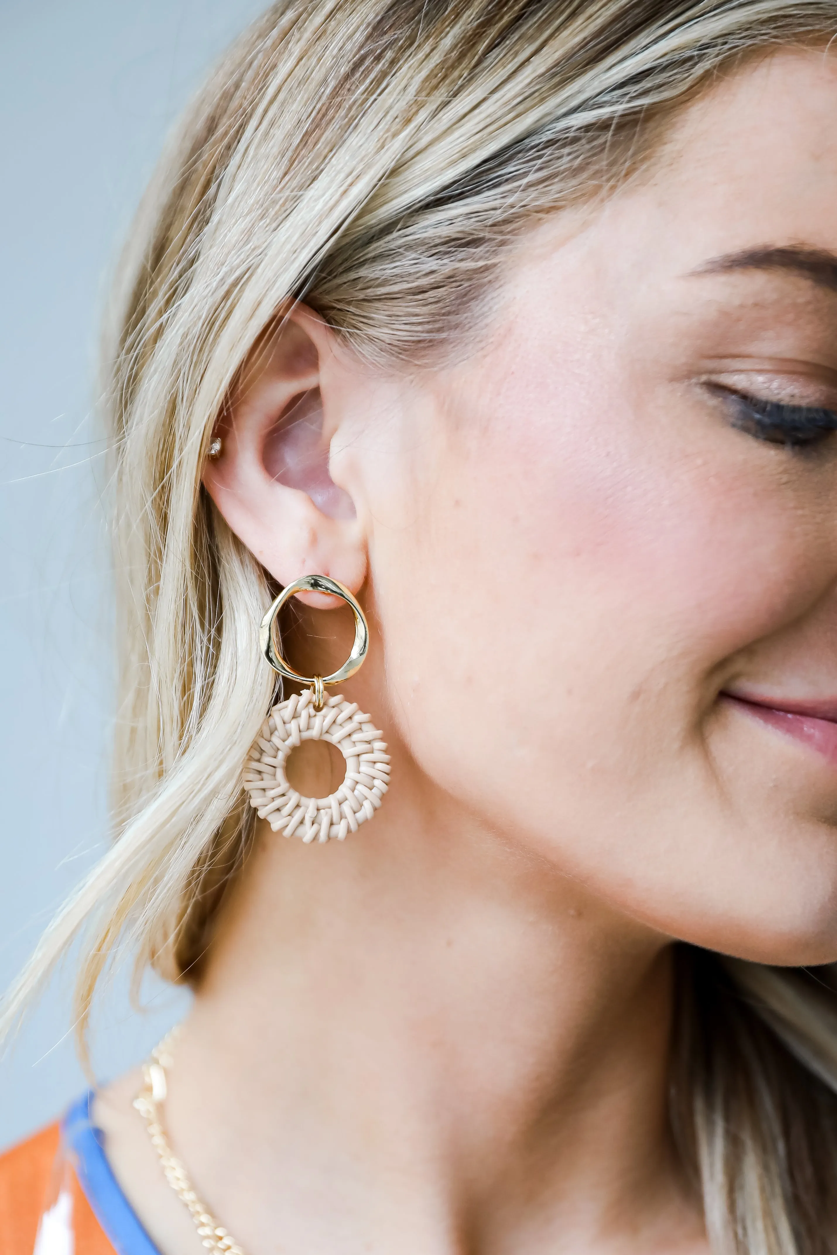 Brielle Natural Drop Earrings