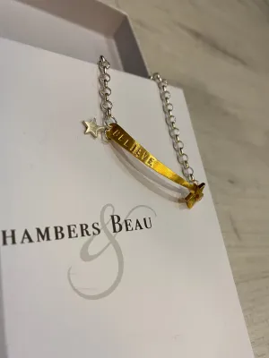 Chambers and Beau Shoot for the Stars Bracelet