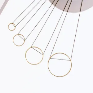 Circle Horizon Necklace - Four Sizes