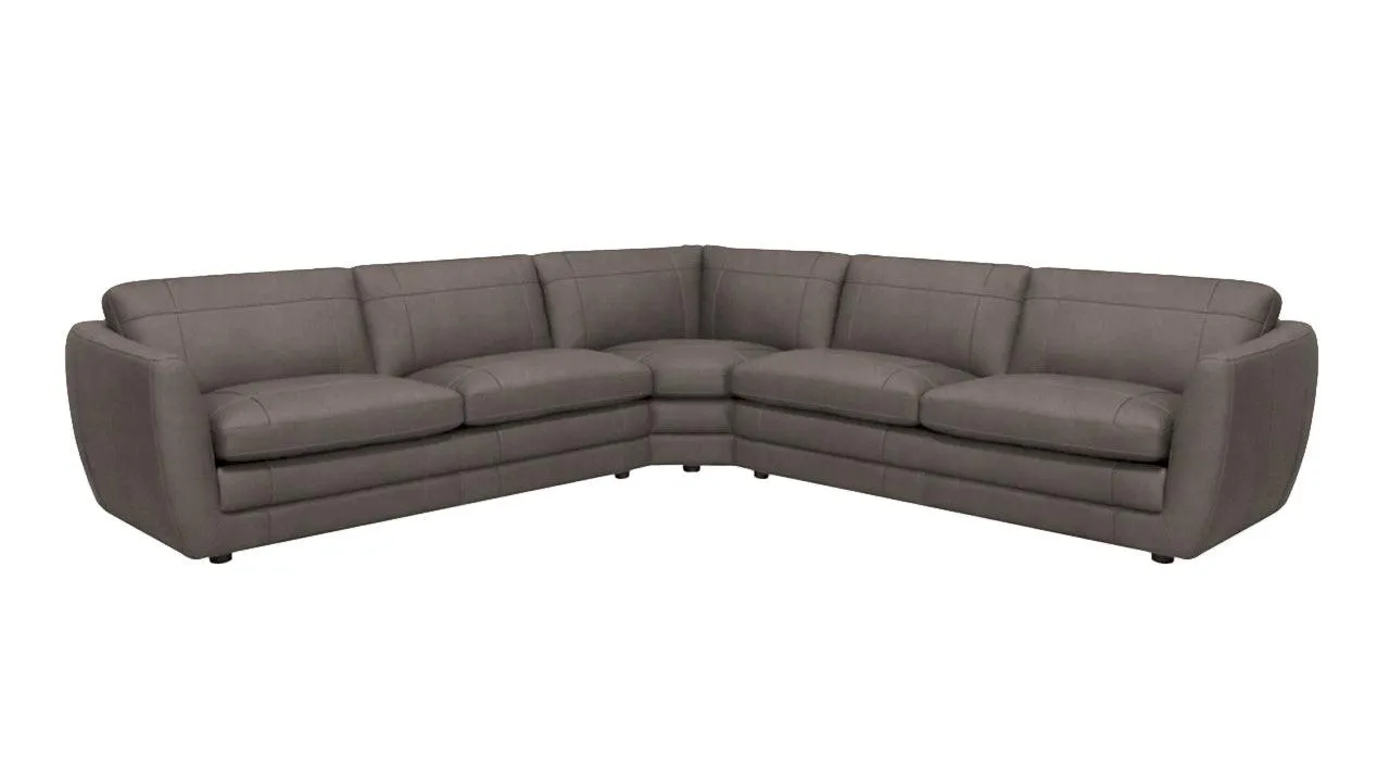 Crossroads Fabric Sectional, Gray