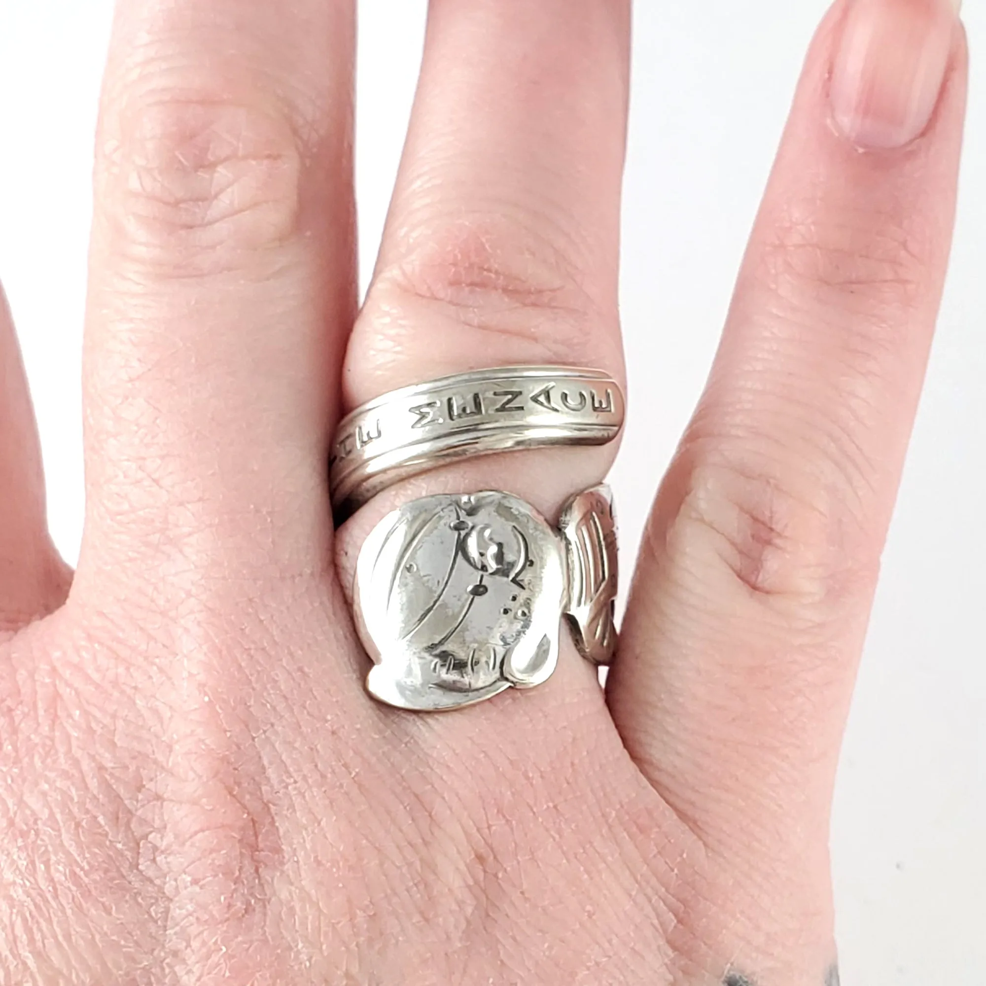 Dennis The Menace Wrap Around Spoon Ring