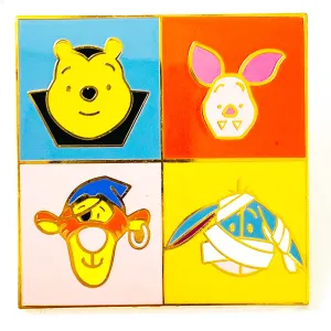 Disney Cast Member Pin Pooh Tigger Eeyore Piglet Halloween LE 3000 Pin