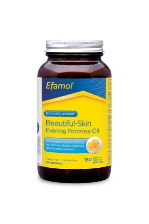 Efamol Beautiful-Skin Evening Primrose Oil 500mg 180s