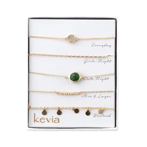 Emerald Theme Bracelet Box Set