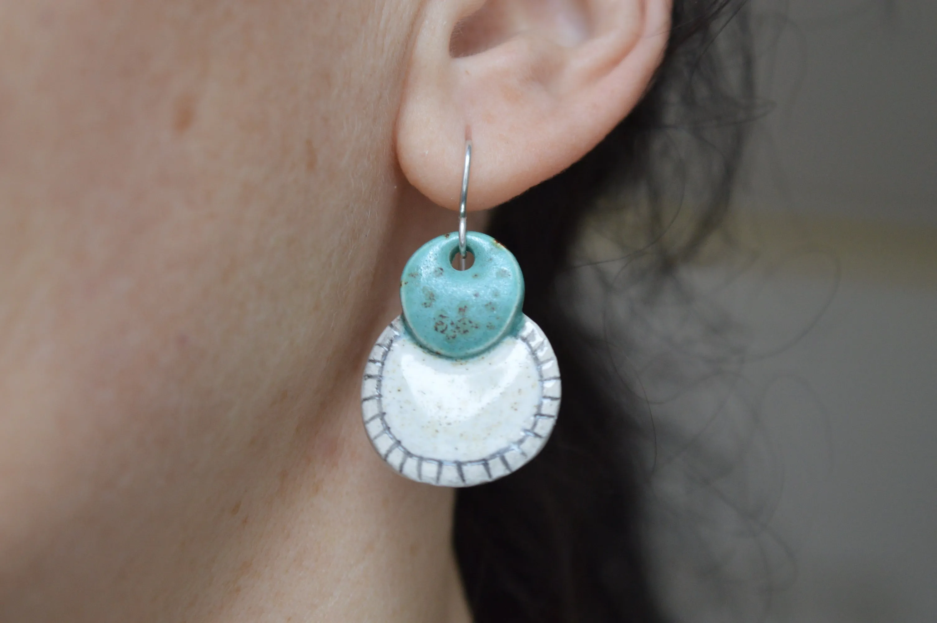 Geometric earrings No. 7