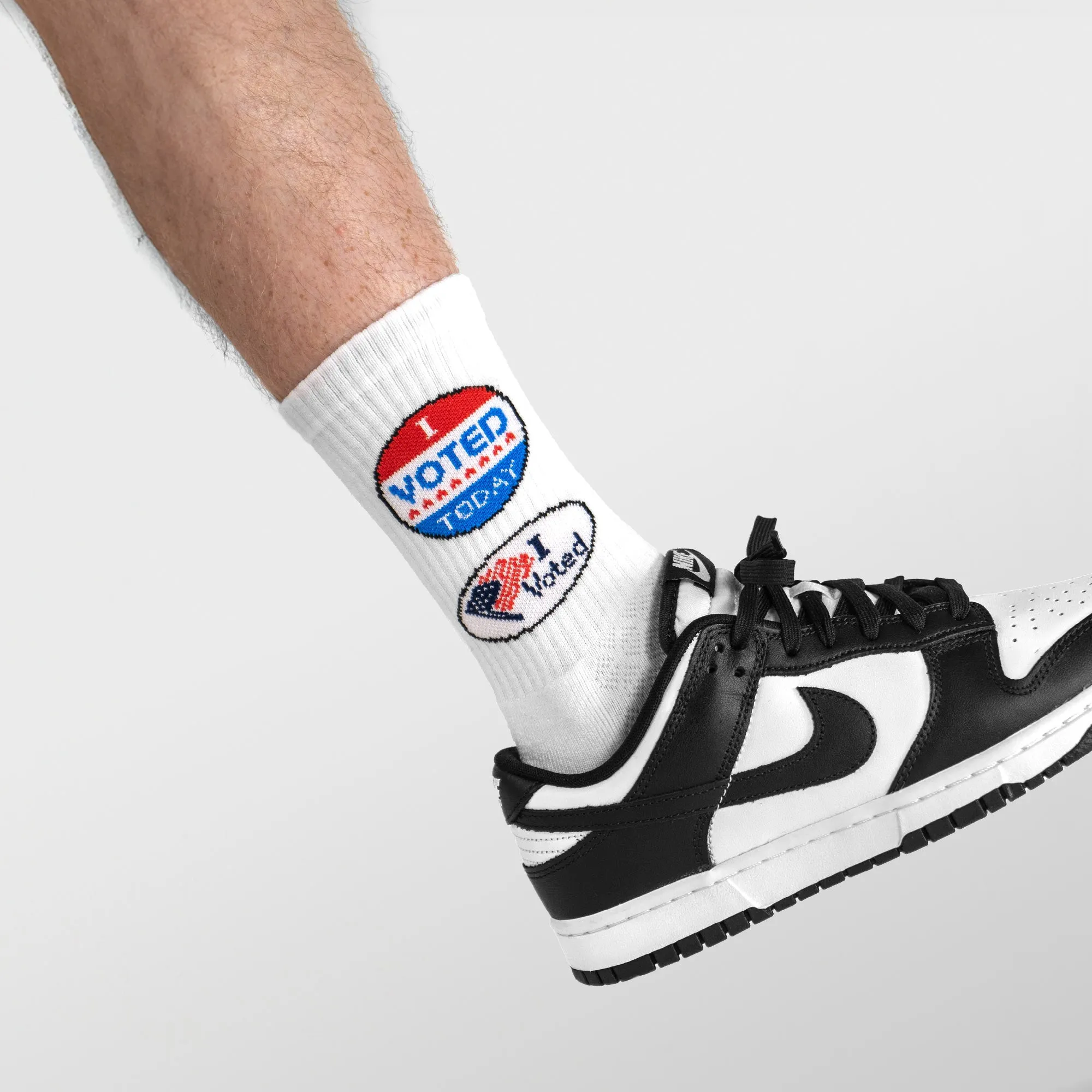 I Voted - Sticker Socks