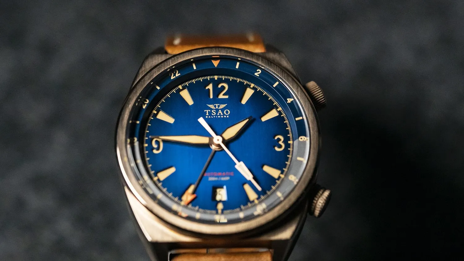 LEGACY BRONZE GMT - ROYAL FUME