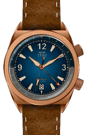 LEGACY BRONZE GMT - ROYAL FUME