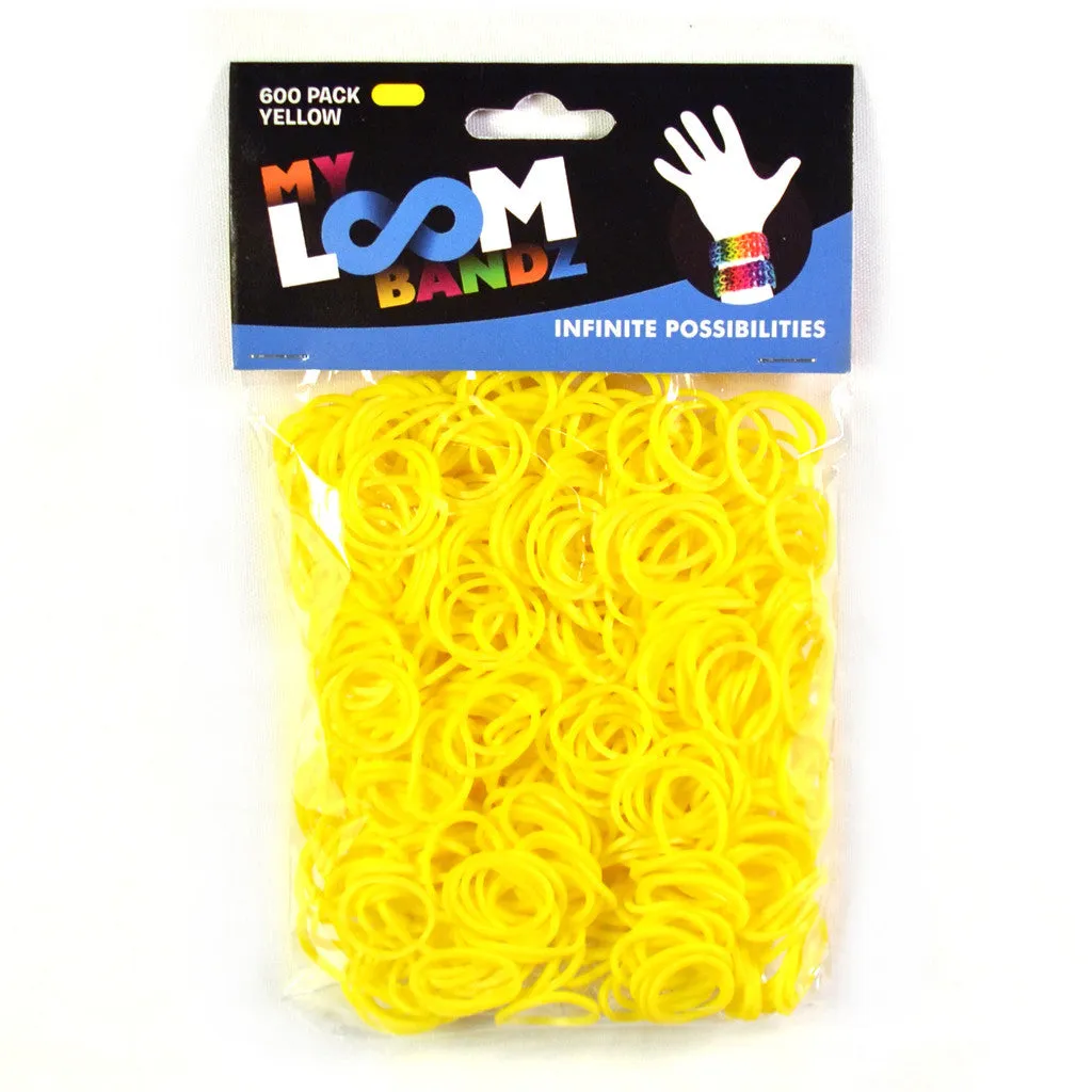 My LoomBandz Refill Pack-Solid-600ct