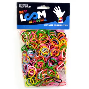 My LoomBandz Refill Pack-Solid-600ct