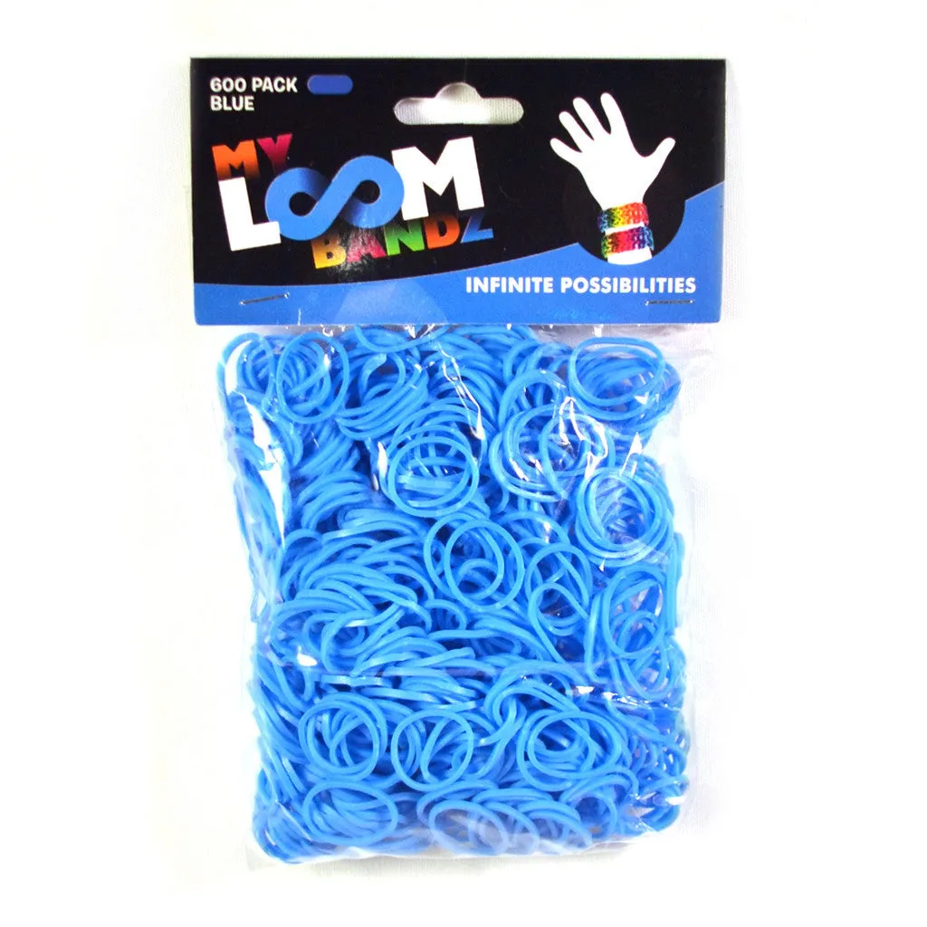 My LoomBandz Refill Pack-Solid-600ct