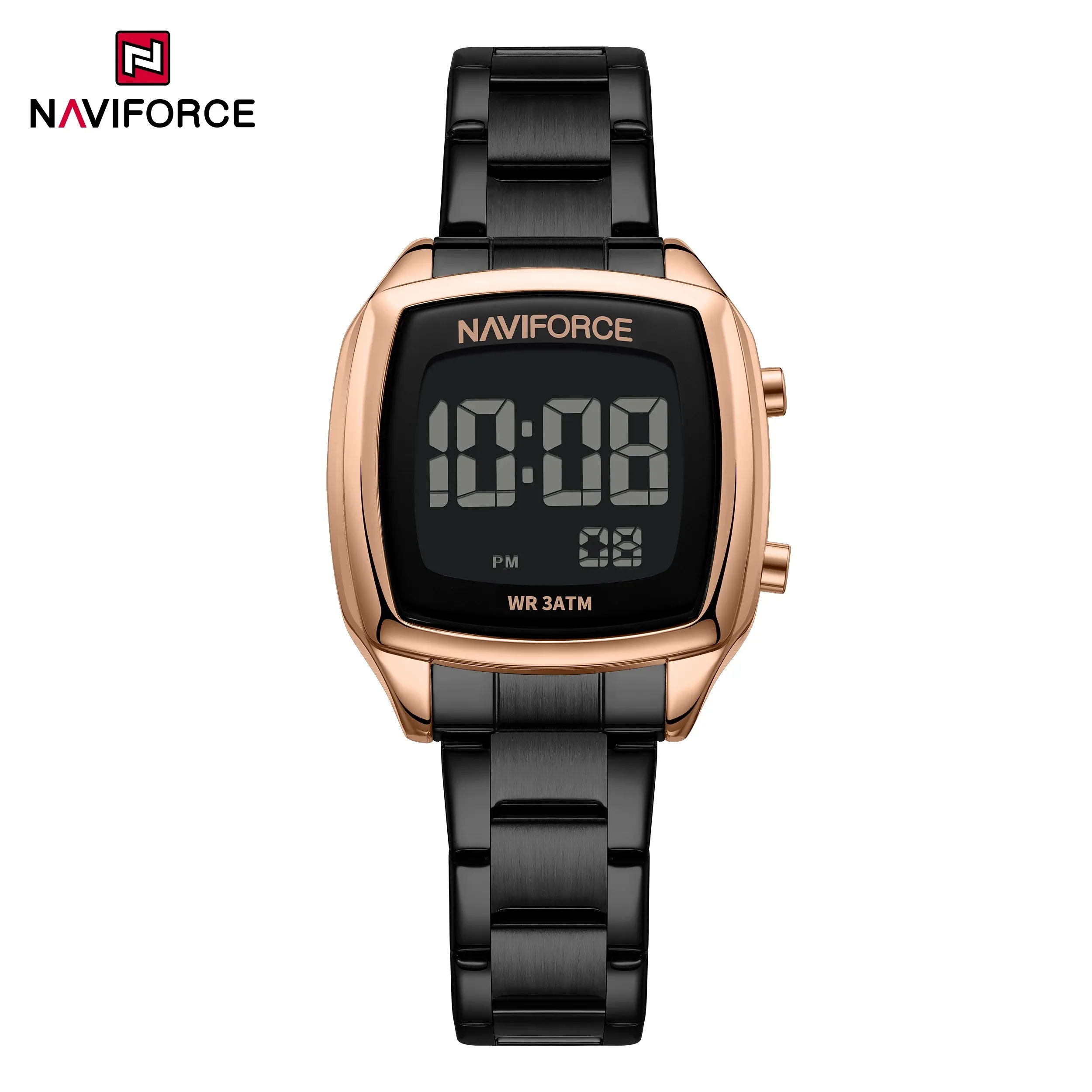 NAVIFORCE NF5047 New Luxury Brand Digital Women Watches Waterproof Luminous Date Ladies Wristwatch Fashion Womens Watches