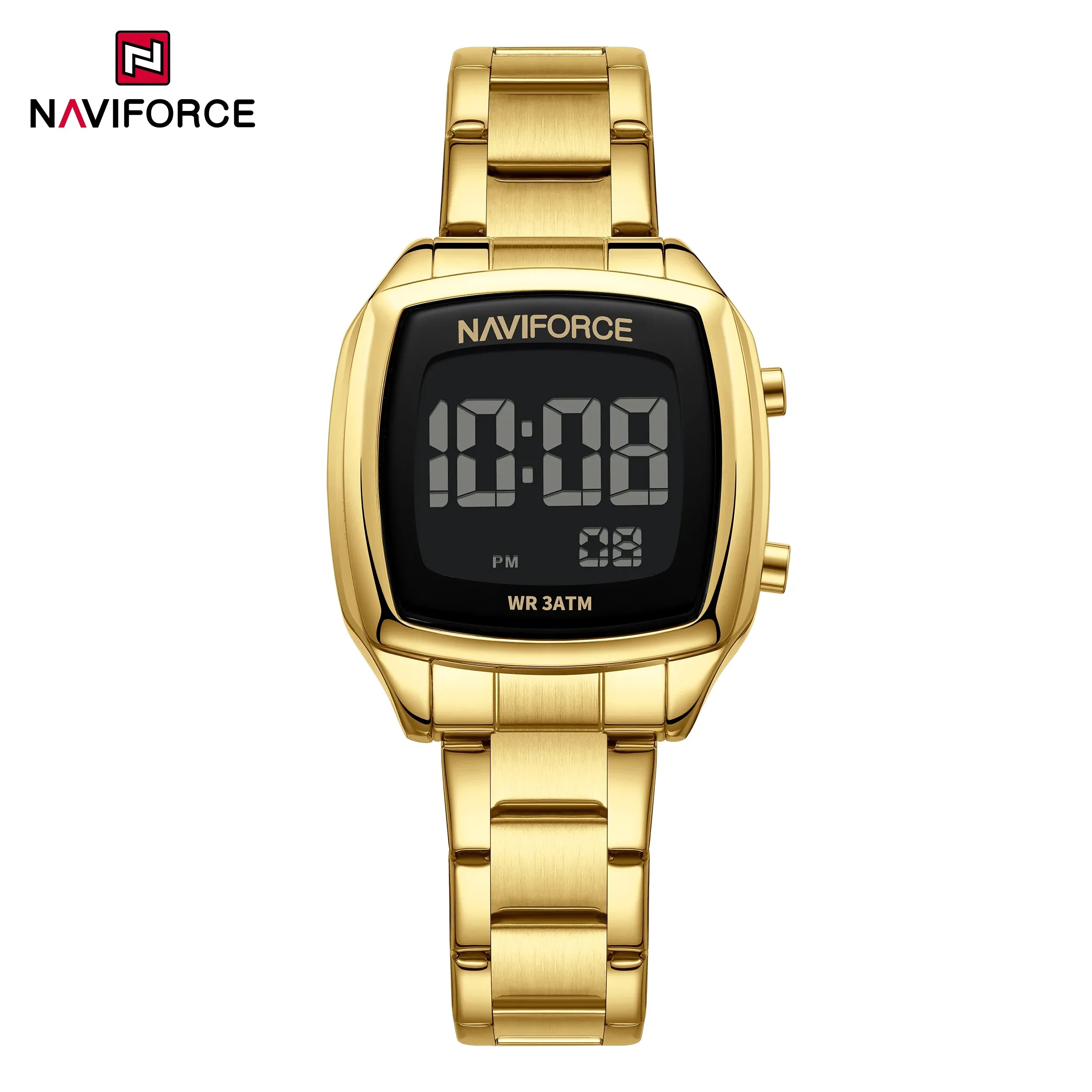 NAVIFORCE NF5047 New Luxury Brand Digital Women Watches Waterproof Luminous Date Ladies Wristwatch Fashion Womens Watches