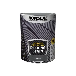 Ronseal Ultimate Protection Decking Stain - Charcoal 5L