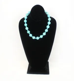 Semi Precious Gem stone handmade in USA Genuine Turquoise Necklace