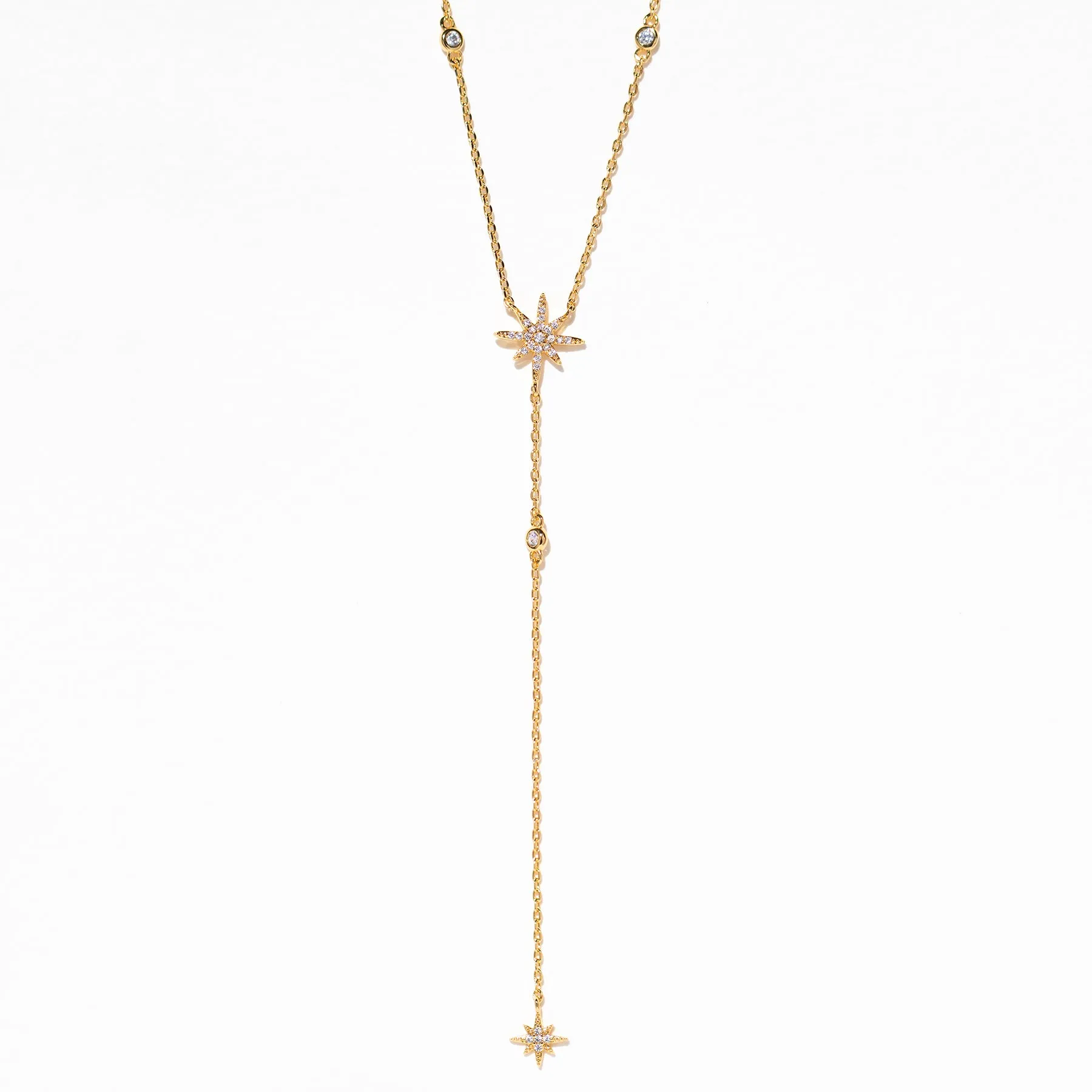 Starlet Y Drop Necklace