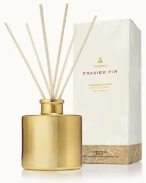 Thymes Frasier Fir Petite Gold Gilded Reed Diffuser